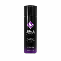 ID Silk Hybrid Lubricant 130ml - Silicone & Water Blend, Natural Touch