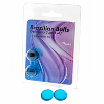 Taloka Brazilian Balls Cold Effect Intimate Massage Gel 2pcs