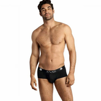 ANAIS MEN Petrol Brief S - Sporty Microfiber Underwear, Black