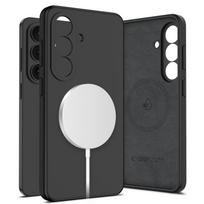 Tech-Protect SILIconE MagSafe dėklas Samsung Galaxy S26+ Plus juoda