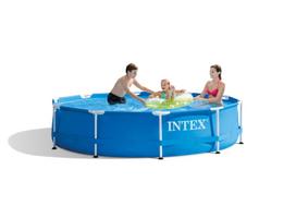 INTEX Metāla rāmja baseina komplekts 305x76 cm