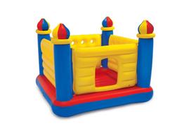 Piepūšamais batuts INTEX Jump-O-Lene pils (1,75m x 1,75m x 1,35m)