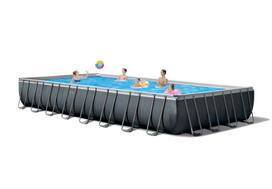 Āra baseins INTEX Ultra XTR taisnstūra formas baseina komplekts 9,75 x 4,88 x 1,32 m