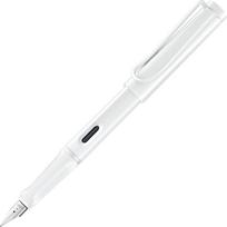 Lamy Plunksnakotis Safari M baltas, su 6 spalvotų žiedų rinkiniu