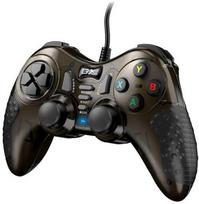 Gamepad Genius GX Gaming GX-19UV, 19przycisk, USB, juoda-ruda