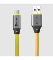 Geltonas USB-A - USB-C 100cm laidas "Tactical Fat Man 2.0 Cable"