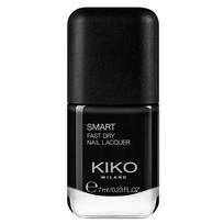 KIKO MILANO Smart Fast Dry Nail Polish No.45 Black 7ml
