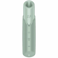 Satisfyer Naughty Kiss Wave Air Pulse Mini Clitoral Device Aquamarine