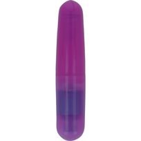 OHMAMA Basic Lilac Compact Vibrating Bullet 110mm - PVC, Battery Powered