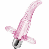 Baile Vibro Finger - Compact Fingertip Vibrating Massage Device, 10 Modes