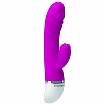 Pretty Love David Dual-Motor Intimate Machine with 30 Modes, Pink, 185mm