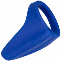 CalExotics Admiral Blue Liquid Silicone Vibrating Perineum Wellness Ring