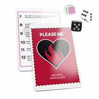 ARIA Please Me Play XXX Couples Adventure Dice Game - Multicolor