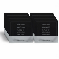 Mixgliss Max Unscented Water-Based Lubricant 12x4ml Single Dose Pack