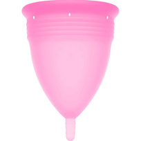 Stercup Menstrual Cup Pink Size S - 100% FDA Silicone, 15 ml Capacity
