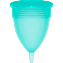 Stercup Aquamarine Menstrual Cup S - FDA Silicone, 15ml Capacity