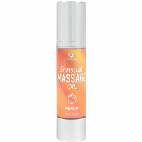 Secret Play Peach Massage Oil 50ml - Nourishing Aromatic Formula