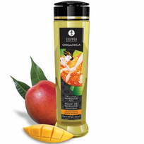 SHUNGA Organic Massage Oil Mango 240ml - Natural Nourishing Formula