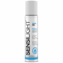 Intimateline Sensilight Aquagel Water-Based Lubricant 60 ml, Latex Safe