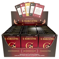 G-Kamasutra 52 Shades of Gold Card Set Display 24-Pack, Elegant Edition