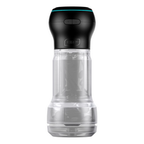 Kiiroo Feel Crystal Pocket Intimate Device + PowerBlow Black Set