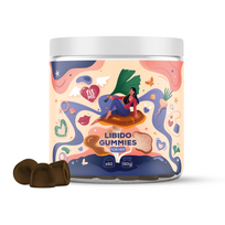 IntimDiet Libido Gummies For Men 180g - Cordyceps, Tribulus, Vegan Formula