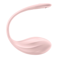 Satisfyer Ribbed Petal Connect App - Wearable Dual Vibrator, Pink, IPX7