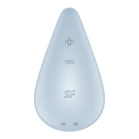 Satisfyer Dew Drop Blue - Compact Dual-Motor Lay-On Massager