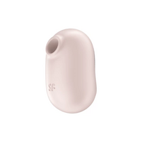 Satisfyer Pro To Go 2 Dual Air Pulse Vibrator, Compact, Waterproof, Black