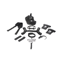 XR Brands Neoprene Puppy Kit Black - Complete Roleplay Set, Adjustable Fit