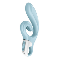 Love Me Dual Motor Flexible Stimulator with Curved Handle, Pink