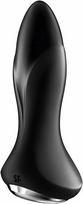 Satisfyer Rotator Plug 2+ App-Controlled Vibrating Anal Plug, Black