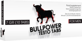 Bull Power Testo Tabs Natural Performance Tablets 30 Caps