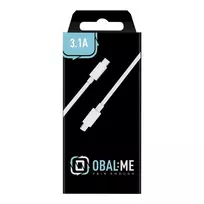 OBAL:ME Fast Charge USB-C/Lightning Cable 1m / White