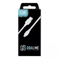 OBAL:ME Simple USB-A/Lightning Cable 1m / White