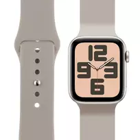 OBAL:ME Silicone Strap for Apple Watch 38-41mm S-M / beige