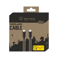 Tactical Smooth Thread USB-C/USB-C Cable 0.3m / black