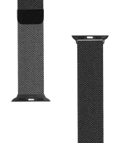 Tactical 333 Loop Magnetic Stainless Steel Band for Apple Watch 1/2/3/4/5/6/7/8/9/SE 38/40/41mm / black