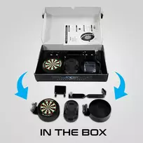 Smiginio taikinio apšvietimo sistemos Winmau plasma aksesuarų rinkinys