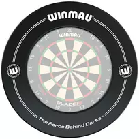 Smiginio sienos apsauga Winmau Black