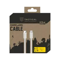 Tactical Smooth Thread USB-C/Lightning Cable 1m / white