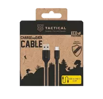 Tactical Stitch Thread USB-A/USB-C Cable 0.3m / black