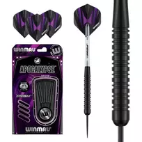 Smiginio strėlytės Winmau Apocalypse Steel Tip 18 g Barrel / 20 g Full Weight soft tip