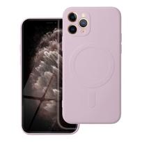 SILICONE MAG COVER case compatible with MagSafe for IPHONE 11 Pro, pink