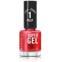 Rimmel Super Gel Jelly Gloss nagų lakas - 016 Cerise Pop