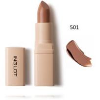 Inglot Creamy Soft Lipstick kreminiai matiniai lūpų dažai -  501 Classic Nude