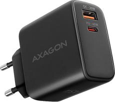 Axagon ACU-PQ45 wall charger QC3.0,4.0/AFC/FCP/PPS/Apple + PD type-C, 45W, black