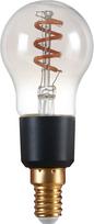 Eglo - E14 P45 Spiral Smart Bulb – Smoke Glass, Warm White, Zigbee & Bluetooth