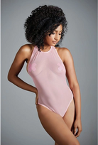 Dreamgirl Jasmine Sheer Mesh Bodysuit One Size Adjustable Strap