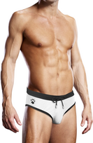Prowler Swim Briefs M White - Classic Fit, Quick-Dry Material
